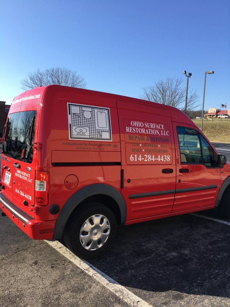 Ohio Surface Restoration Company Van